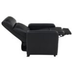 TOOHEY UPHOLSTERED TUFTED RECLINER Living Room Sets BLACK - Image 11