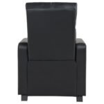 TOOHEY UPHOLSTERED HOME THEATER PUSH BACK RECLINER BLACK - Image 8