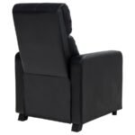 TOOHEY UPHOLSTERED HOME THEATER PUSH BACK RECLINER BLACK - Image 9
