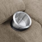 HOUSTON UPHOLSTERED POWER LIFT RECLINER CHAIR CAMEL - Image 14