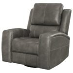 BRICKSTON TRIPLE POWER SWIVEL GLIDER RECLINER CHARCOAL - Image 6