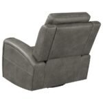 BRICKSTON TRIPLE POWER SWIVEL GLIDER RECLINER CHARCOAL - Image 8