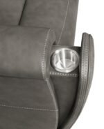 BRICKSTON TRIPLE POWER SWIVEL GLIDER RECLINER CHARCOAL - Image 12