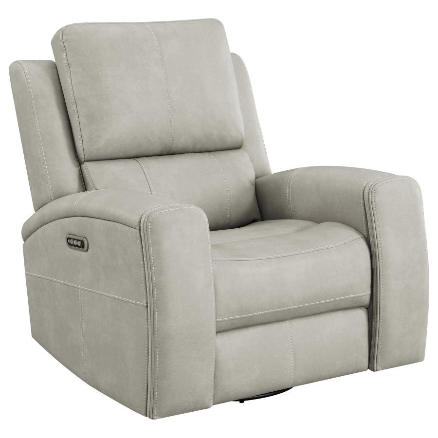 603436PPP_03x900.jpg BRICKSTON TRIPLE POWER SWIVEL GLIDER RECLINER GREY - Image 1