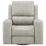 BRICKSTON TRIPLE POWER SWIVEL GLIDER RECLINER GREY - Image 5
