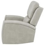BRICKSTON TRIPLE POWER SWIVEL GLIDER RECLINER GREY - Image 7