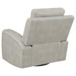 BRICKSTON TRIPLE POWER SWIVEL GLIDER RECLINER GREY - Image 8