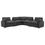 COLLINS 7-PIECE MODULAR POWER RECLINING SECTIONAL DARK GREY - Image 3