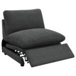 COLLINS 5-PIECE MODULAR POWER RECLINING SECTIONAL DARK GREY - Image 6