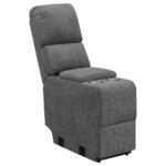 BAHRAIN 5-PIECE POWER HOME THEATER SEATING CHARCOAL - Image 6