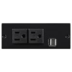 BAHRAIN 5-PIECE POWER HOME THEATER SEATING CHARCOAL - Image 15