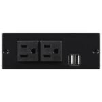 BAHRAIN 5-PIECE UPHOLSTERED HOME THEATER SEATING CHARCOAL - Image 18