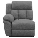 BAHRAIN UPHOLSTERED MOTION SOFA CHARCOAL - Image 6