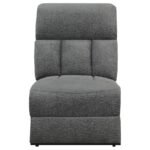 BAHRAIN UPHOLSTERED MOTION SOFA CHARCOAL - Image 8