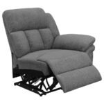 BAHRAIN UPHOLSTERED MOTION SOFA CHARCOAL - Image 10