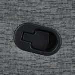 BAHRAIN UPHOLSTERED GLIDER RECLINER CHARCOAL - Image 10