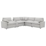 COLLINS 6-PIECE MODULAR POWER RECLINING SECTIONAL GREY - Image 3