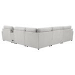 COLLINS 6-PIECE MODULAR POWER RECLINING SECTIONAL GREY - Image 5