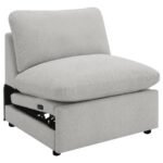 COLLINS 5-PIECE MODULAR POWER RECLINING SECTIONAL GREY - Image 5