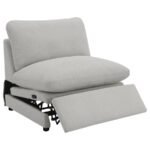 COLLINS 5-PIECE MODULAR POWER RECLINING SECTIONAL GREY - Image 6