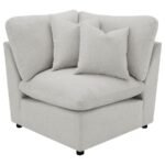 COLLINS 5-PIECE MODULAR POWER RECLINING SECTIONAL GREY - Image 7
