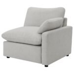 COLLINS 5-PIECE MODULAR POWER RECLINING SECTIONAL GREY - Image 10