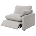 COLLINS 5-PIECE MODULAR POWER RECLINING SECTIONAL GREY - Image 11