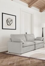 COLLINS MODULAR POWER LOVESEAT GREY - Image 2