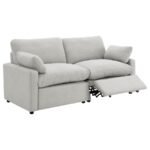 COLLINS MODULAR POWER LOVESEAT GREY - Image 3