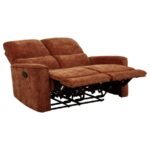 NAVARRO 3-PIECE UPHOLSTERED RECLINING SOFA SET ORANGE - Image 7