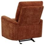 NAVARRO 3-PIECE UPHOLSTERED RECLINING SOFA SET ORANGE - Image 11