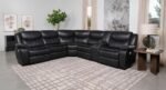 SYCAMORE UPHOLSTERED POWER RECLINING SECTIONAL SOFA GREY - Image 2