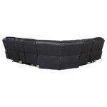 SYCAMORE UPHOLSTERED POWER RECLINING SECTIONAL SOFA GREY - Image 5