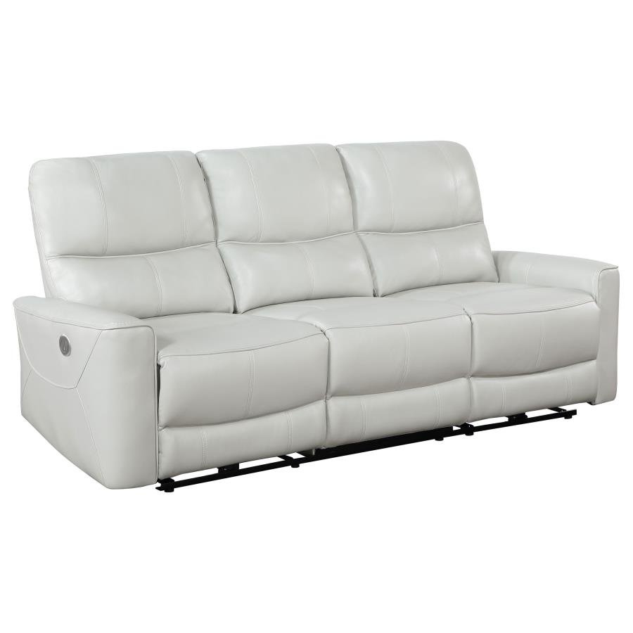 610261P_02x900.jpg GREENFIELD UPHOLSTERED POWER RECLINING SOFA DOVE GREY - Image 1