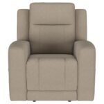 BRENTWOOD 3-PIECE UPHOLSTERED RECLINING SOFA SET TAUPE - Image 10