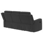 BRENTWOOD UPHOLSTERED MOTION RECLINING SOFA DARK CHARCOAL - Image 7
