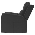 BRENTWOOD UPHOLSTERED RECLINER CHAIR DARK CHARCOAL - Image 5