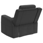 BRENTWOOD UPHOLSTERED RECLINER CHAIR DARK CHARCOAL - Image 6