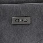 ADLER UPHOLSTERED POWER SWIVEL GLIDER RECLINER CHARCOAL GREY - Image 9