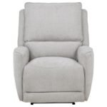 SYLMAR CHENILLE UPHOLSTERED POWER RECLINER DOVE GREY - Image 5