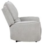 SYLMAR CHENILLE UPHOLSTERED POWER RECLINER DOVE GREY - Image 7