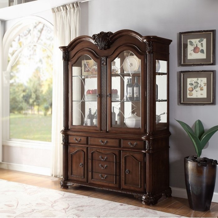 64079a.jpg Chateau De Ville Buffet & Hutch - Image 1