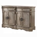 Northville Server W/Wood Top