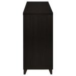 LEWES 2-DOOR ENGINEERED WOOD 60-INCH TV STAND CAPPUCCINO - Image 5