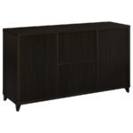 LEWES 2-DOOR ENGINEERED WOOD 60-INCH TV STAND CAPPUCCINO - Image 6