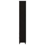 LEWES 4-SHELF ENGINEERED WOOD MEDIA TOWER CAPPUCCINO - Image 3