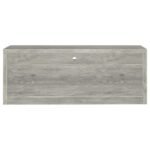 BURKE 3-PIECE 59-INCH TV ENTERTAINMENT CENTER GREY DRIFTWOOD - Image 7
