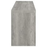 BURKE 3-PIECE 59-INCH TV ENTERTAINMENT CENTER GREY DRIFTWOOD - Image 8