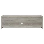 BURKE 2-DOOR ENGINEERED WOOD 71-INCH TV STAND GREY DRIFTWOOD - Image 7