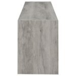 BURKE 2-DOOR ENGINEERED WOOD 71-INCH TV STAND GREY DRIFTWOOD - Image 8